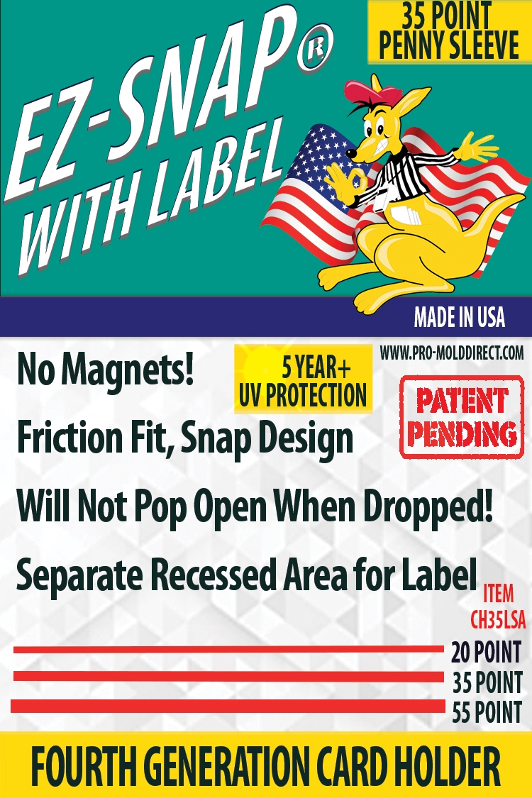 EZ-Snap with Label with Penny Sleeve