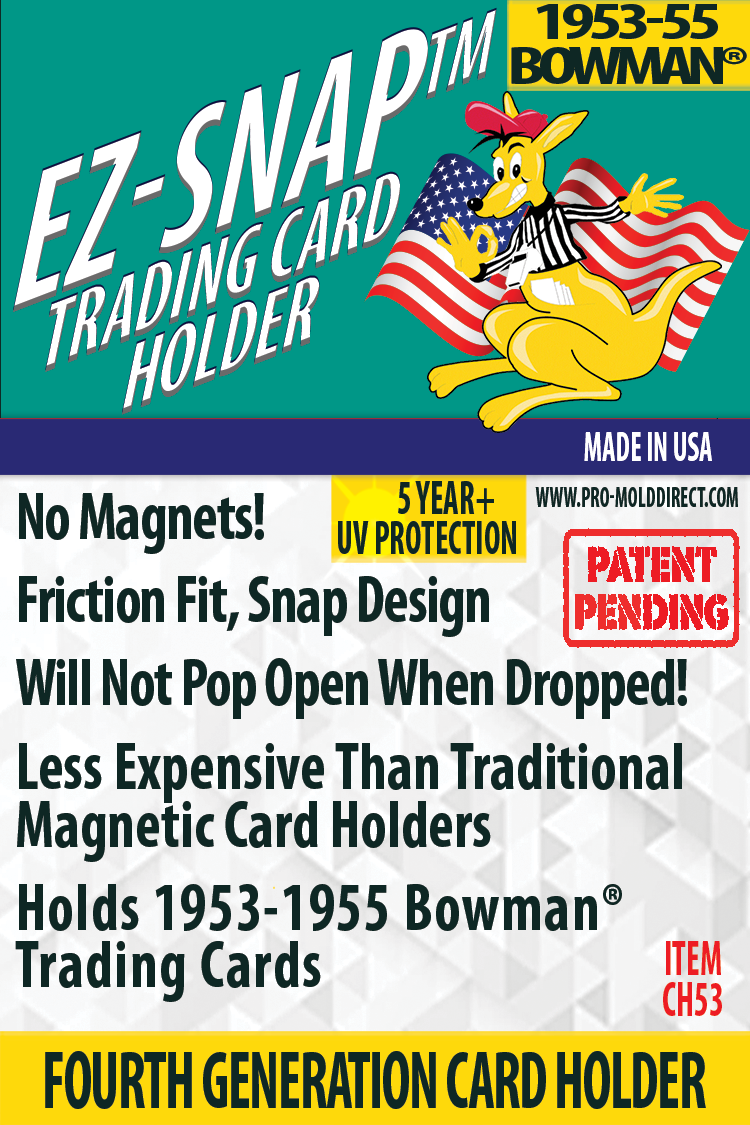 Coming Soon! EZ-Snap™, 1953-55 Bowman®